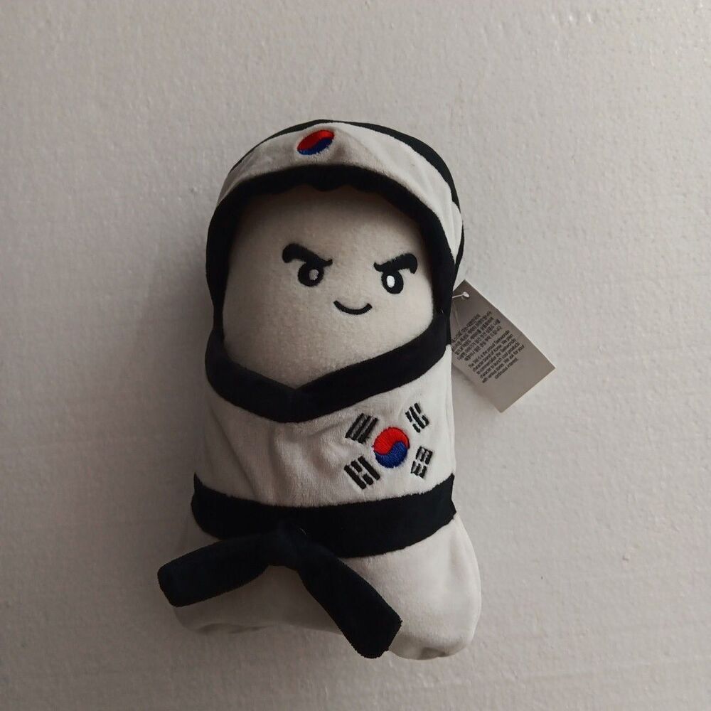 Taekwondo Inspired Super Cozy Fleece That Can Transform Into a Doll Tags 35x25